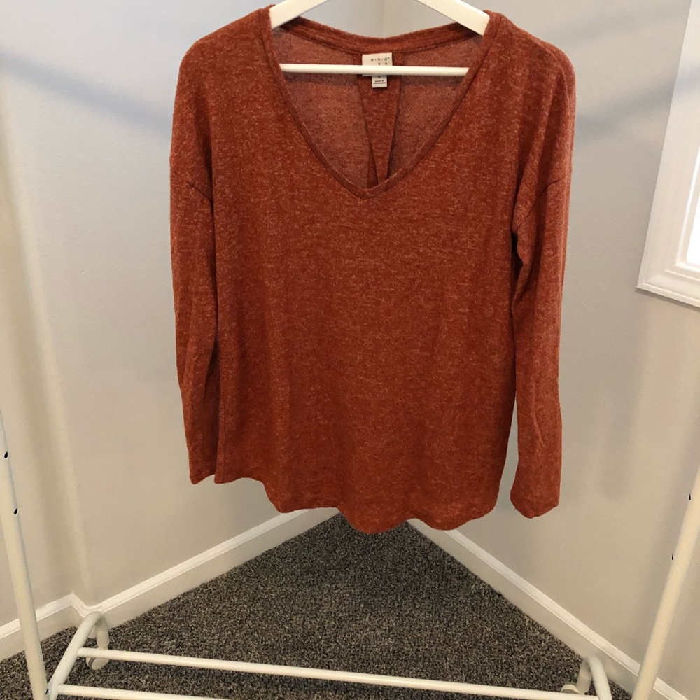 Orange Sweater